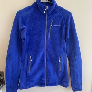 Patagonia R2 Harvest Moon Blue Fleece Jacket ZIPup
